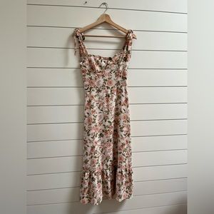 OPT Toile De Jouy Dress Spring Floral Dress - Size S